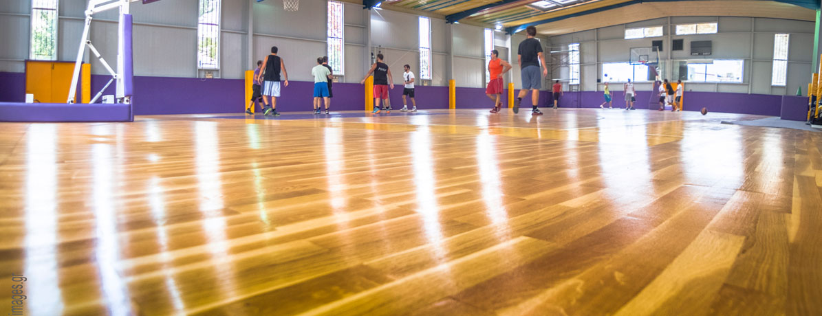 Basketball Court at Ilion, Attica