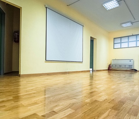 MUSIC HALL AT THE NURSERY SCHOOL IN NIKAIA